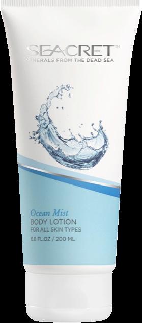 AVAILABLE IN 3 SCENTS: POMEGRANATE MILK & HONEY OCEAN MIST BODY LOTION A light moisturizer that helps restore a supple glow and relaxed feel to the skin.