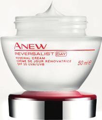 REVERSALIST 40+ ANEW REVERSALIST RENEWAL DAY CREAM SPF25 Skin has started to age. A loss of firmness has started to occur and some wrinkles and discolourations caused by sun damage are visible.