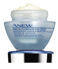 REJUVENATE 30+ ANEW REJUVENATE REVITALISING DAY CREAM SPF25 You wish to keep skin looking fresh, youthful and beautifully protected all day.