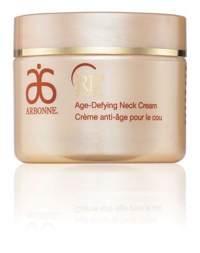 AGE-DEFYING NECK CREAM CLINICAL STUDY RESULTS After 1 use: 100% agreed they felt improved moisture of their neck