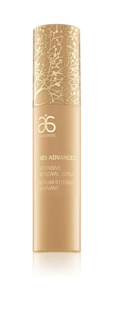 INTENSIVE RENEWAL SERUM Antioxidants, essential botanicals and peptides work synergistically with the formula to protect the skin s surface from future signs of aging and restore youthful-looking