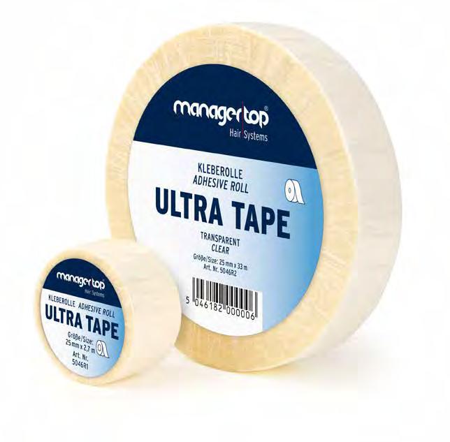 ATTACHMENT SYSTEMS THE MANAGER TOP ACCESSORY RANGE DUO-TAC TAPE Frontstrips DUO-TAC TAPE Strips DUO-TAC-TAPE Adhesive Tape