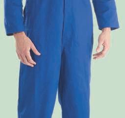 Traditionally styled coverall in polycotton fabric