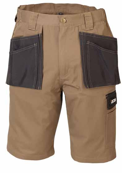 KEELE Shorts D-WU Rear pocket Comfort fit waistband Front tool holster pockets All pockets double stitched Triple stitched seams for durability