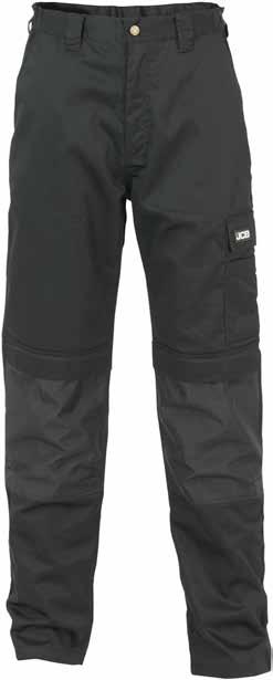 THE MAX Trouser D-WG / D-WA Rear pocket Comfort fit waistband Thigh pocket with pen pocket Triple stitched seams for durability All pockets double stitched
