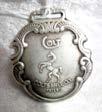 00 Etched Detail To Both Sides, Sterling Silver Hallmarks To Ornate Embossed Handle 421
