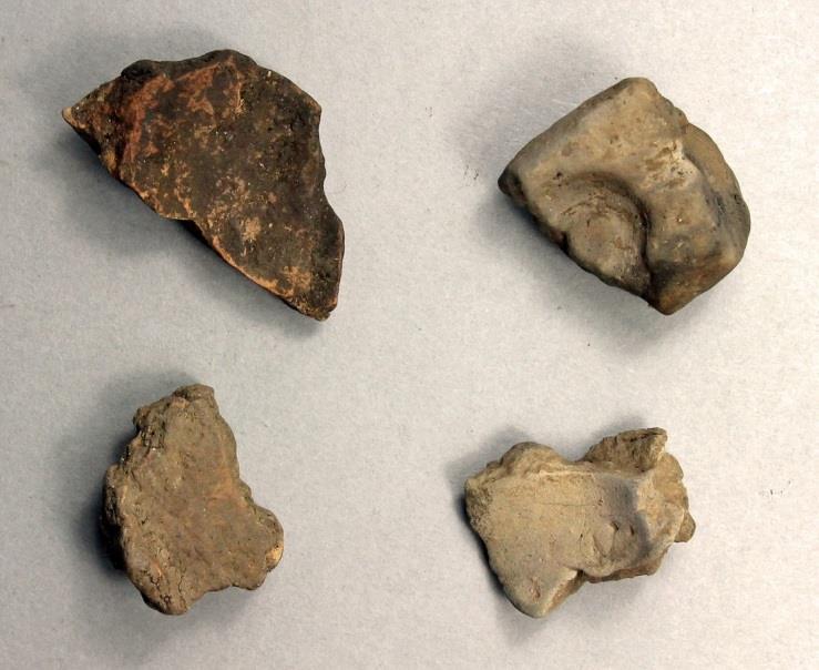 Mould and crucible fragments from The