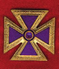 purple bullion, or red or purple