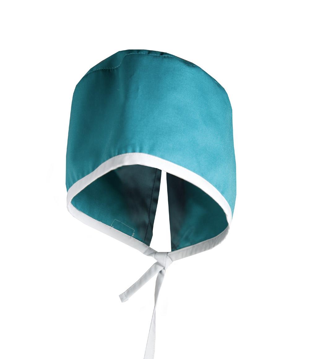 HA-01 Medical cap tied Available in colours: plain: white, bright green, darkness