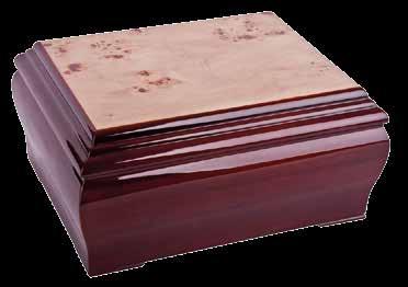 HEARTWOOD PREMIER The Heartwood Premier range of premium ashes caskets is finished to an exquisite standard.