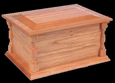 your loved one. POLLENATION BLOSSOM A simple wood ashes casket with a choice of over sixty original printed designs.