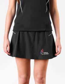 performance in this lightweight, fluid skort, finished with a