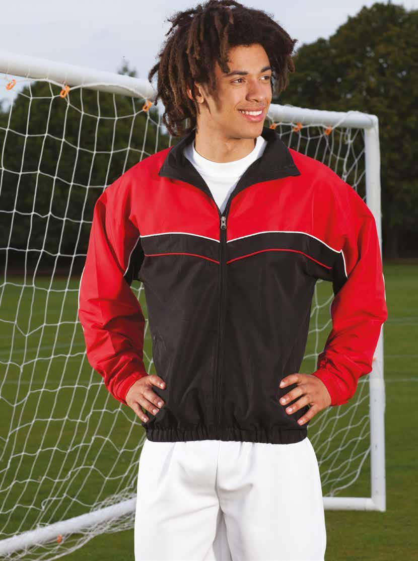 cruise Ref: 9244 Zip through tracksuit top victory Ref: 3PJ Girls panelled games shirt Performance Fabric Wick challenge Ref: 3PI Boys panelled games