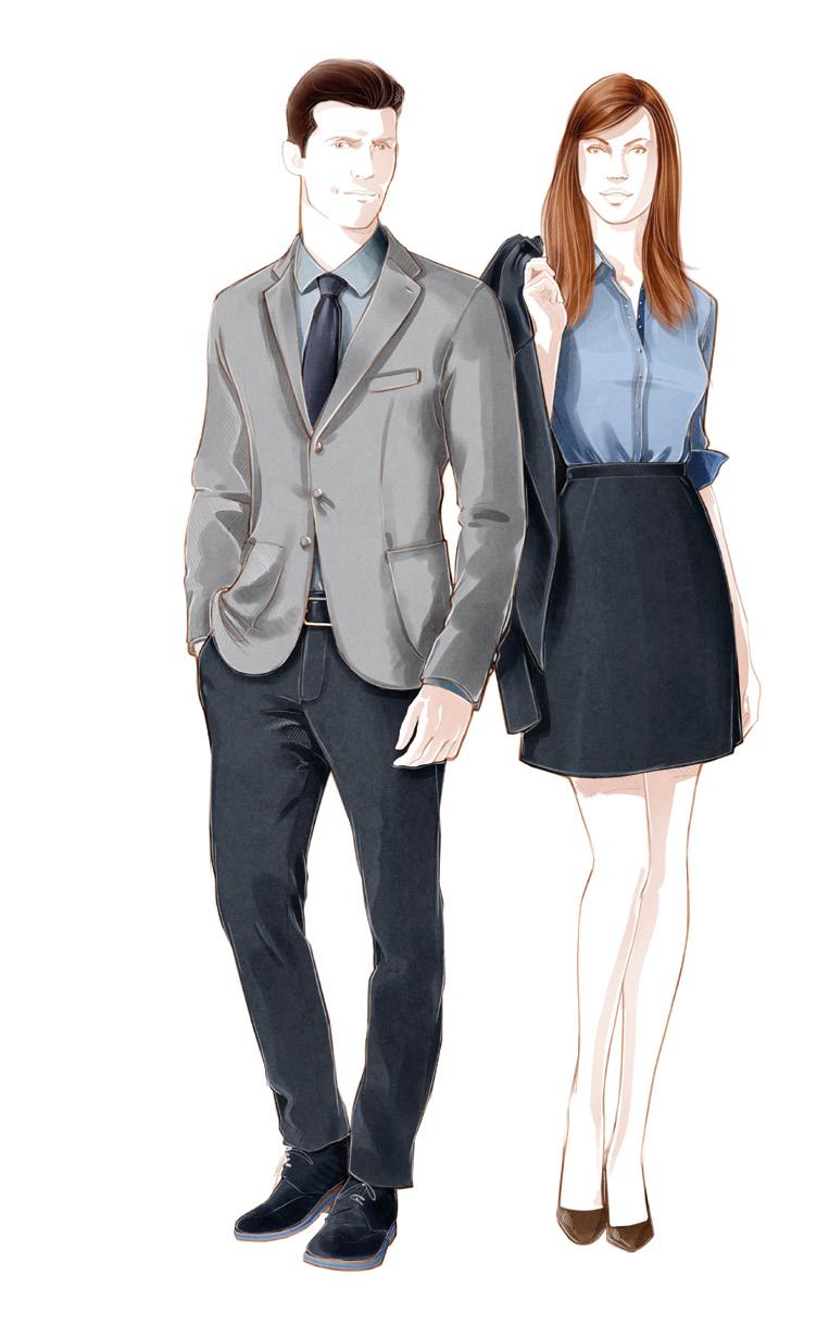 OFFICE INVIDIA men s and women s apparel is perfect for formal and professional occasions and suggests order and prestige, a style that needs to communicate confidence and elegance.