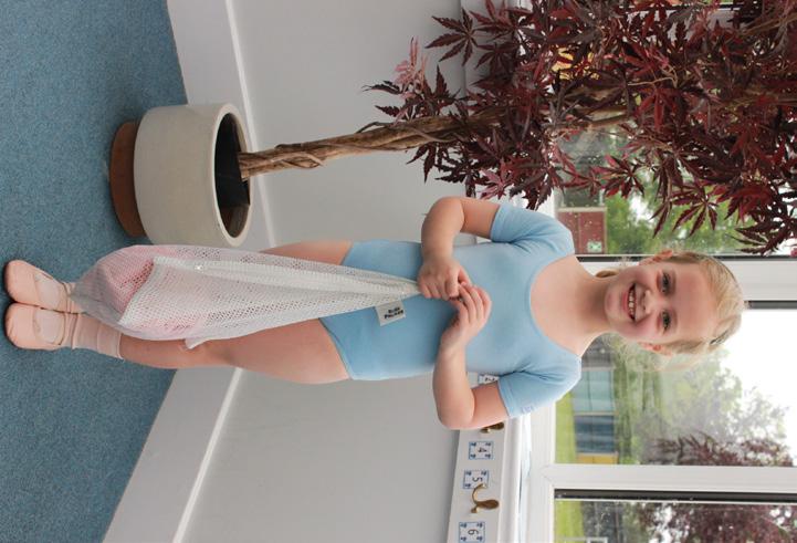 Ballet (every Friday) - Pale Blue RAD (Royal Academy of Dance) short sleeve or sleeveless cotton lycra leotard with waist belt (without skirt) - Pink
