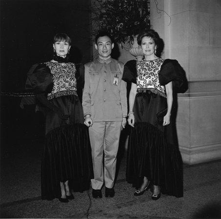 COSTUMES AT THE MET Gladys Solomon, Tseng Kwong Chi, and Jean Tailer, 1980. Gelatin silver prints, printed 1997. Courtesy Muna Tseng Dance Projects, Inc., New York.
