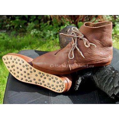 Celtic Web Merchant ankle boots with nails http://www.