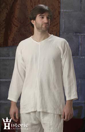 2. Undershirt Specifications: Must be linen Must be natural