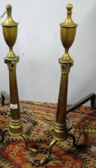 Pair of Silver Plated Ornate 3 Branch Table Candelabras (one damaged). 144.