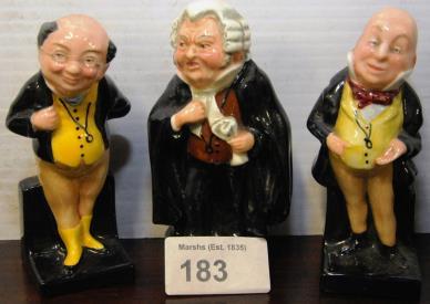 183. 3 Royal Doulton Figurines