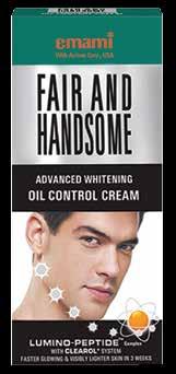 Shine-free and fair toned skin through oil control Men s skin is not only different from outside; it also reflects the activity of male hormones.