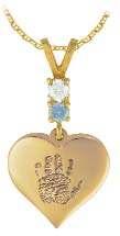 can be near to your heart. Adorn your selection with an optional chain, cord or stone.
