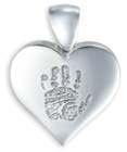 and child... Put your hearts together on one piece with the Double Heartfelt Charm.