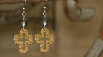 Hammered Cross always in style! IN-62 9.