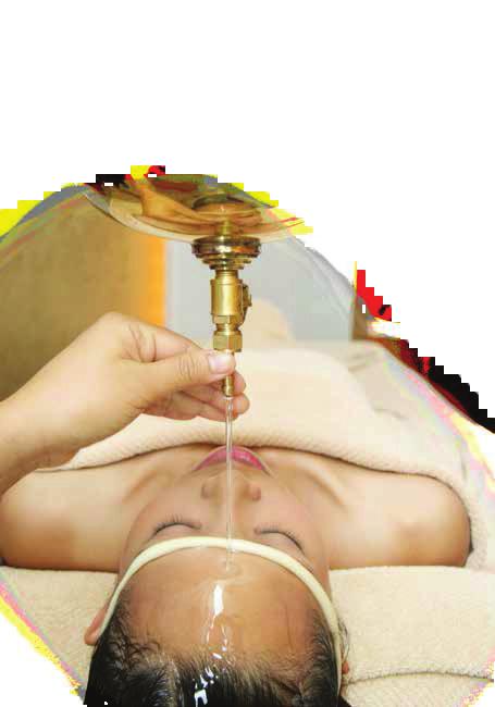 A AYURVEDA MARMA ABHYANGA 60 min / LKR 8,400 90 min / LKR 11,000 A rejuvenating massage using Ayurvedic medicated oils to alleviate mental and physical stress, the Marma Abhyanga massage includes