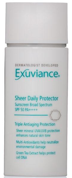 The unique formula delivers broad spectrum UVA/UVB SF 50 protection, plus a rating of A++++, the strongest defense against UVA available.