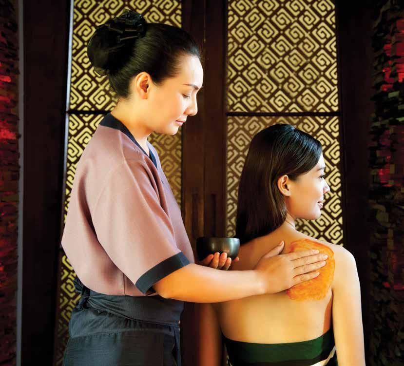 BODY SCRUBS Making use of natural ingredients for its body treatments, Banyan Tree Spa has designed a sumptuous selection of body scrubs.
