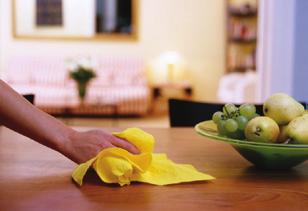 Hutson s cleaning tip for wood furniture: A natural dust cloth, such as the Guardsman Ultimate Dusting Cloth, is the best and most gentle option to care for fragile wood surfaces.