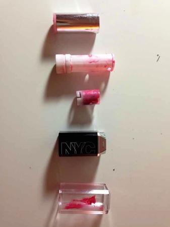 Lipstick concepts: In order to better understand how current lipstick works, we have taken apart several lipsticks out there and we have found out most of the lipsticks uses the exact the same design