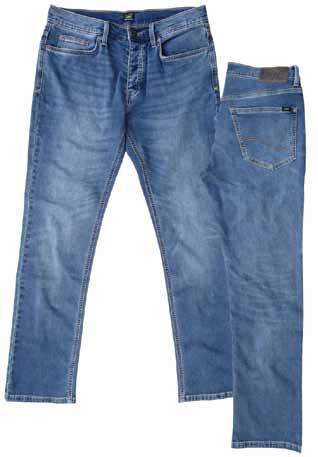JEANS MEN MARK JOGG II regular fit / mid rise / straight leg / button fly M