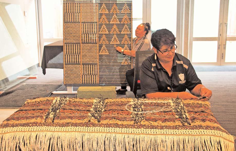 I was told that flax is used to its full potential to make anything from Kahu Kuri (cloaks) Piupiu (flax skirts) Pake or (rain capes) Whariki Takapau (floor mats) Kete (woven baskets) and Tukutuku