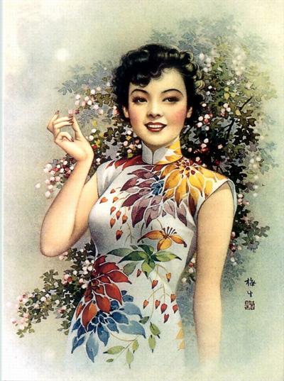 pursuing for the revolution of women liberation, pursuing for simplify and concise. The cheongsam began at the beginning at the start of horse waistcoat.