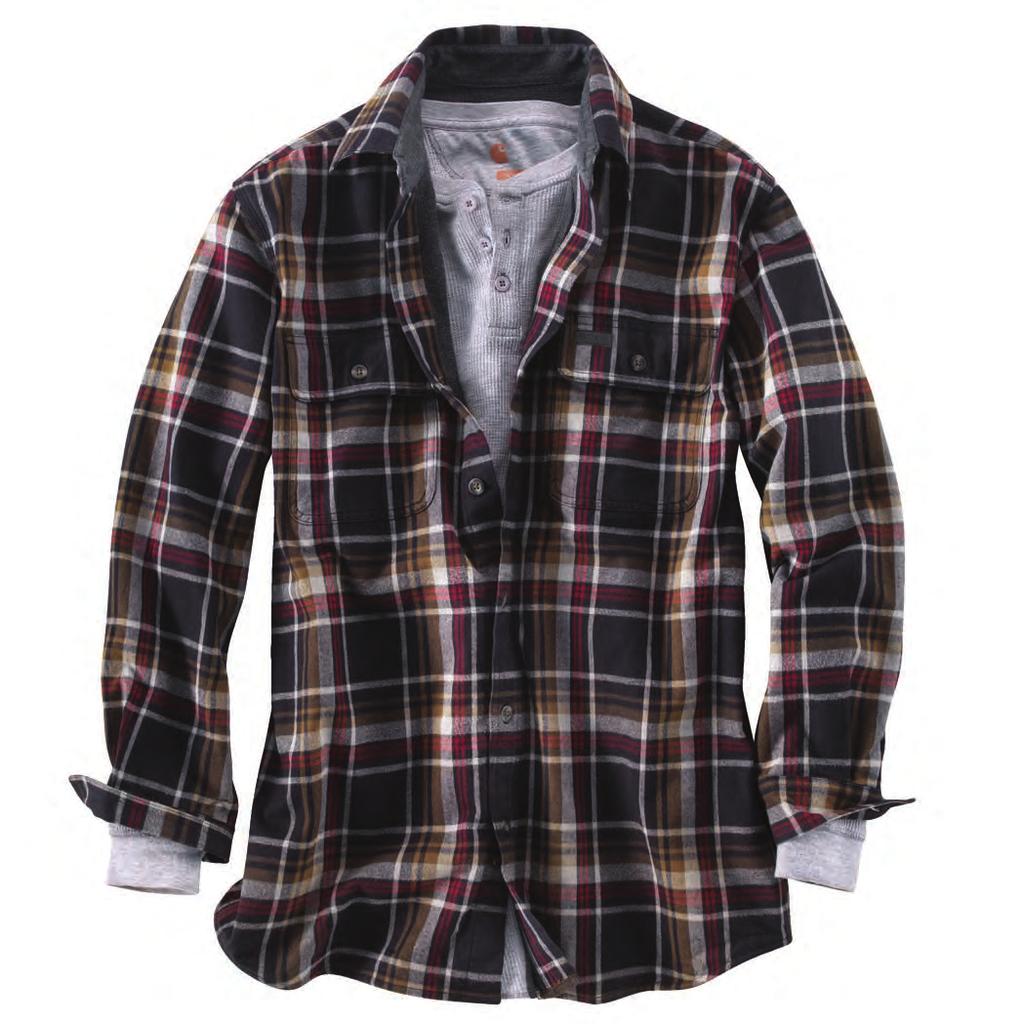 100585 - Youngstown Flannel Shirt Jac It s a shirt. It s a jacket. It s what you need when you need it.