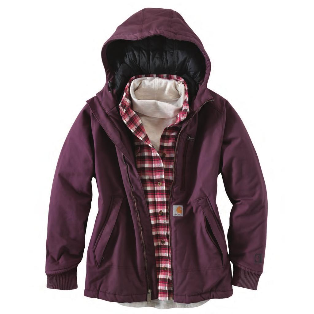 100664 - Women s Quick Duck Woodward Jacket When the weather takes a swing at you, this rugged, lightweight jacket lets you duck the blow.