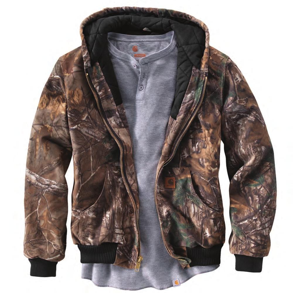 J221 - Camo Active Jac, Realtree Xtra It s hard not to hide enthusiasm for Realtree Xtra Camo. It s the real deal.