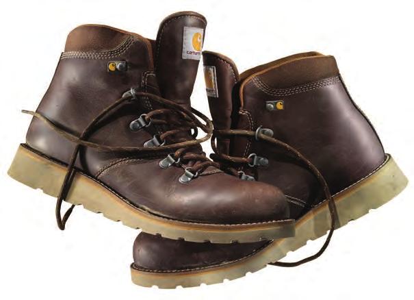 Electrical Hazard Work-Flex technology CMW6184-6" Waterproof Wedge Boot Men s Plain Toe Dark Brown 6-Inch Waterproof Wedge Boot Non-Safety Toe - Get a grip with dual-density,