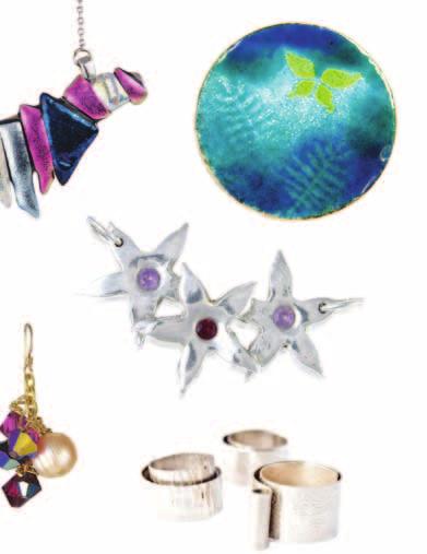 Skills covered include beading, basic wire wrapping, silver jewellery, jewellery design, resin, glass fusing and enameling. This course is certified by the London Jewellery School.