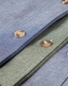 Available sleeve lengths Cotton Chambray Shirt 4C Tailored for comfort Classic and stylish, this original