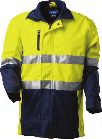 WINTER VESTS WET WEATHER REVERSIBLE VEST WITH TRU RT TAPE 300D Polyester Oxford Fabric TRu RT