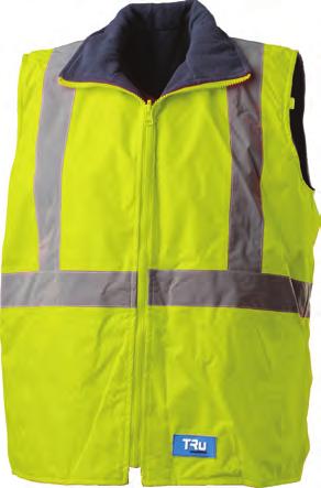 3/4 length jacket with 2 waist pockets 3M Reflective tape, double hoop configuration Combines with
