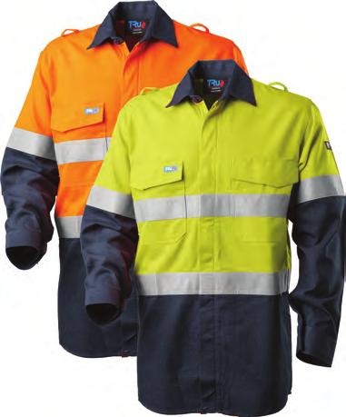 FIRE RETARDENT FLAME RESISTANT HRC2 FR COVERALL WITH LOXY FR TAPE 197gsm Inherent Flame Retardant Fabric 50% Modacrylic,