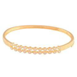 Zirconia Bracelet Gold Plated