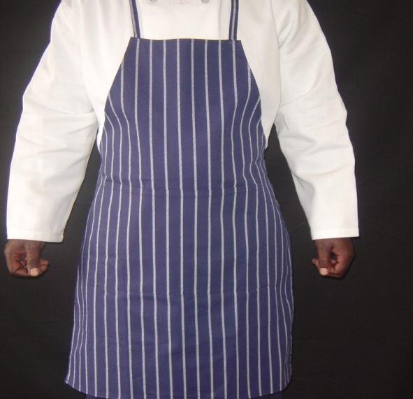 Butchers Stripe with CUABSCOTB 3/4 Length -
