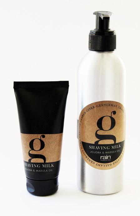 SHAVING MILK JOJOBA & MARULA OIL 200ml / 6.76 fl. oz. SHAVING MILK JOJOBA & MARULA OIL Moisturising shaving milk suitable for men with sensitive skin. A fully natural environmentally friendly option.
