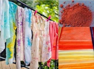 TRICIA LANGMAN COLLABORATION WORKSHOPS HAND PAINTING AND DYEING Saturday-Sunday, July 14-15, 9:30 am-3:30 pm $249 (includes kit) Textile composition, color and materials and inspiration boards.