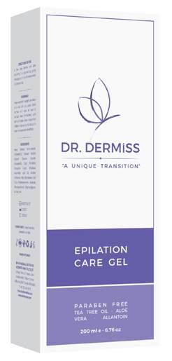 EPILATION CARE GEL Pre-treatment helps to prepare the body and skin by moistening and soften the hair root.